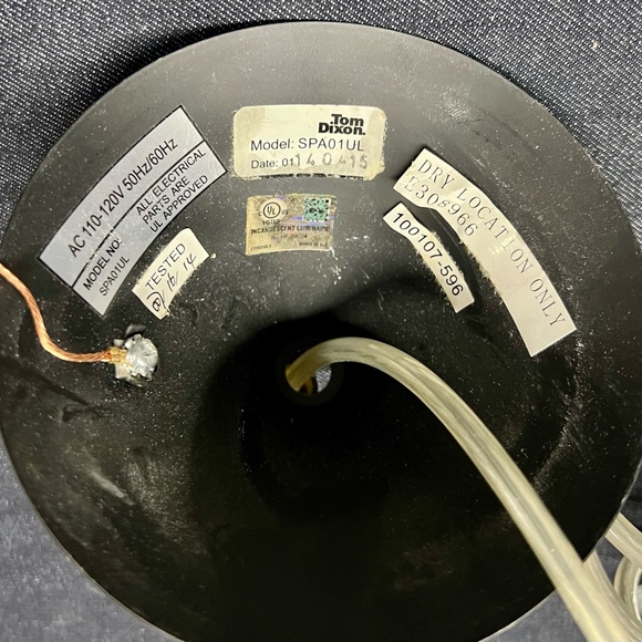 Authentic Tom Dixon Copper Ceiling Fixture - Picture 3 of 3